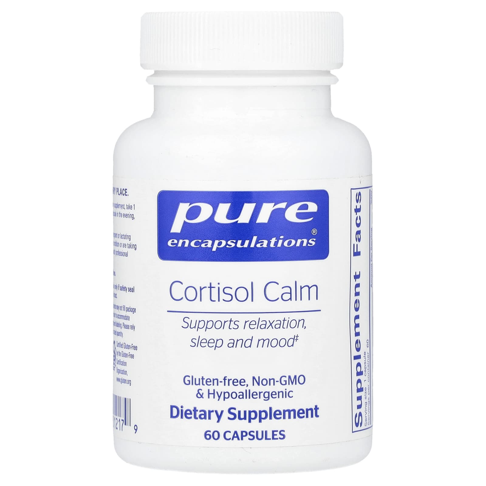 Pure Encapsulations Cortisol Calm 60 капсул 9990₽