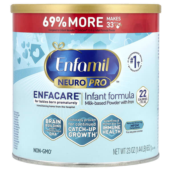 Enfamil, NeuroPro ™ EnfaCare®, смесь для младенцев, 652 г (23 унции)