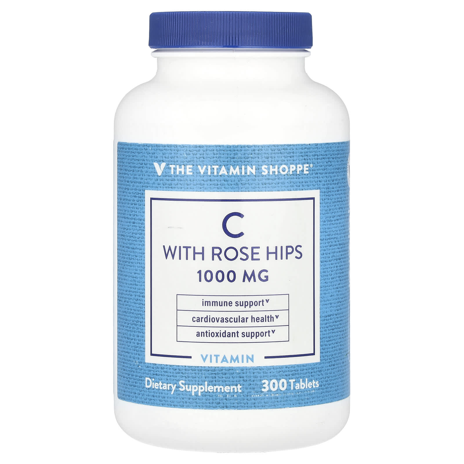 The Vitamin Shoppe Витамин C с шиповником 300 таблеток 5090₽