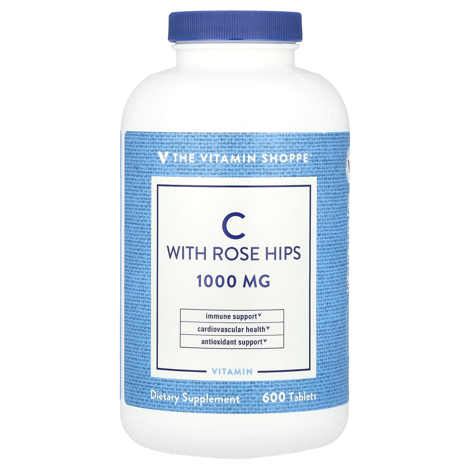 The Vitamin Shoppe Витамин C с шиповником 600 таблеток 7990₽