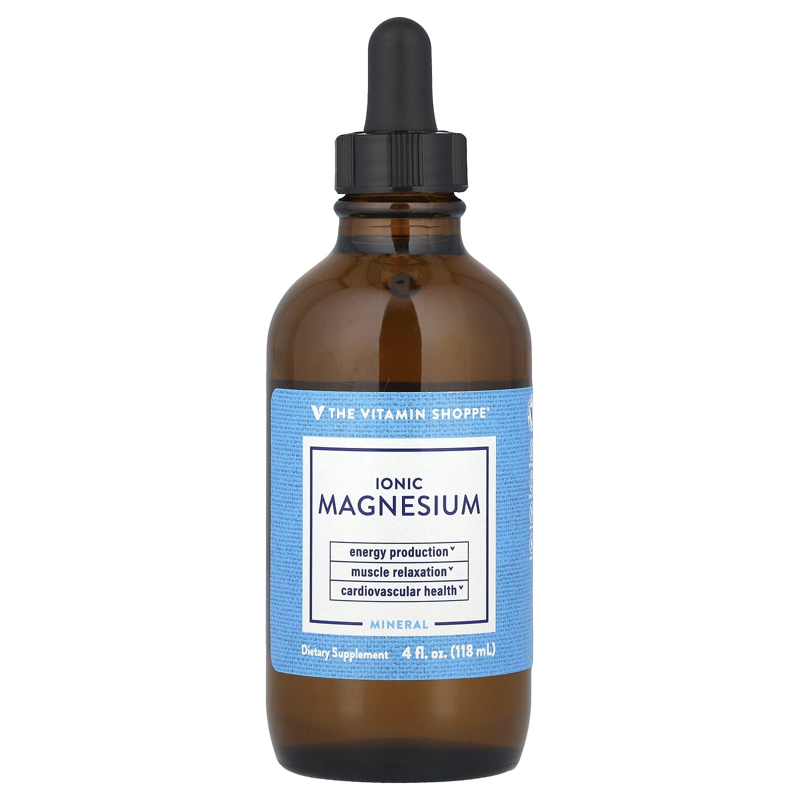 The Vitamin Shoppe Ионный магний 118 мл 4 жидк Унции 2690₽