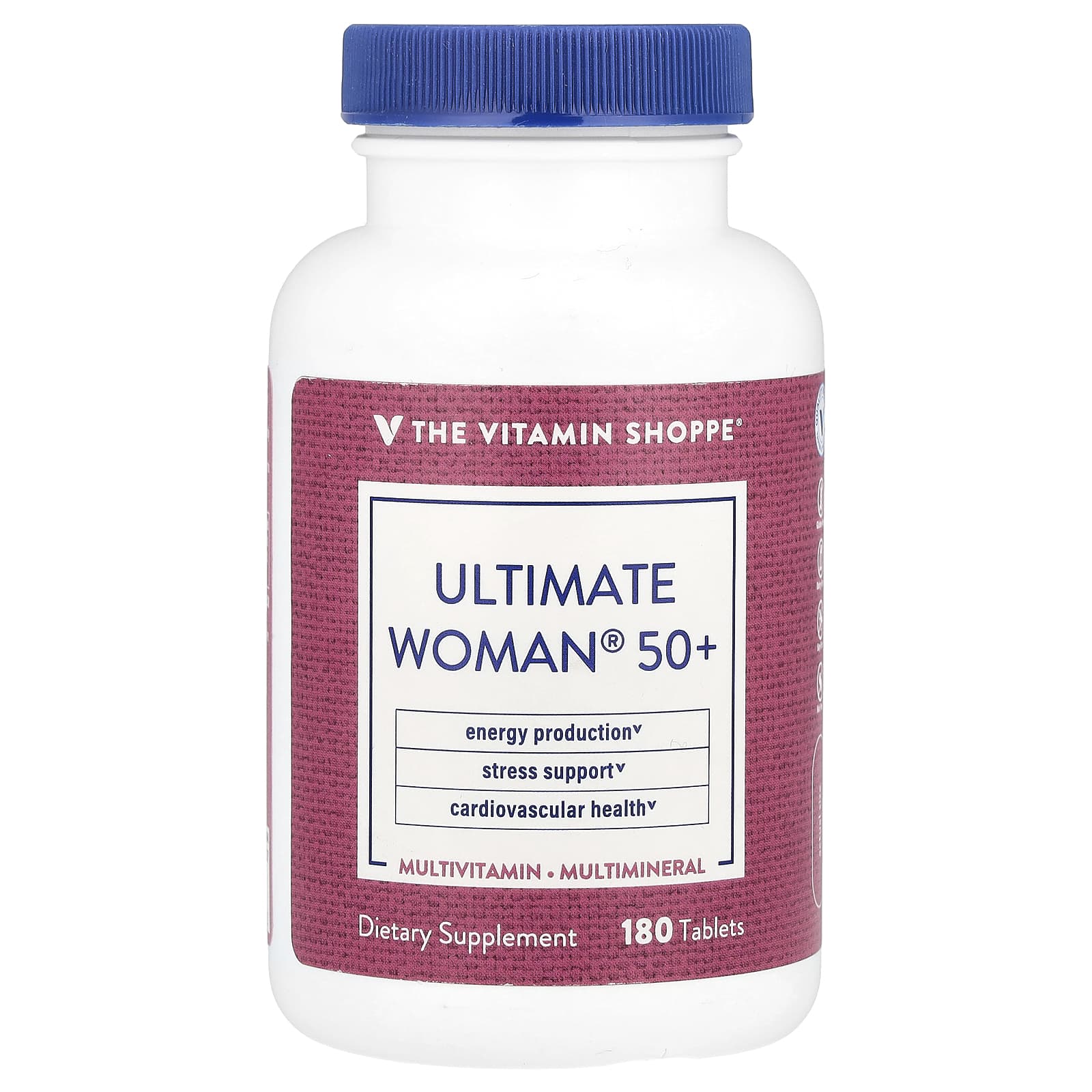 The Vitamin Shoppe Ultimate Woman 50 мультивитамины и мультиминералы 180 таблеток 6090₽