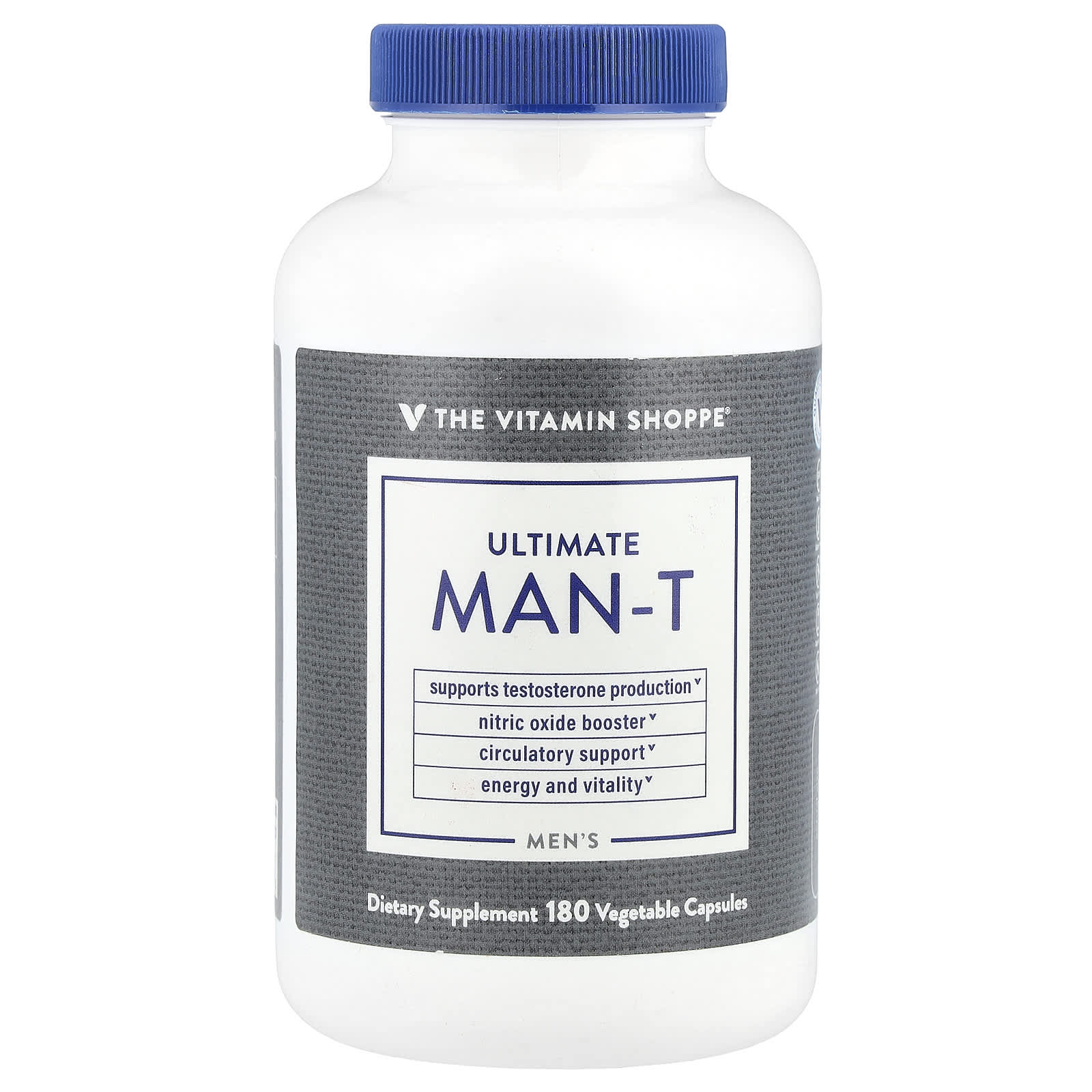 The Vitamin Shoppe Mens Ultimate Man-T 180 растительных капсул 14290₽