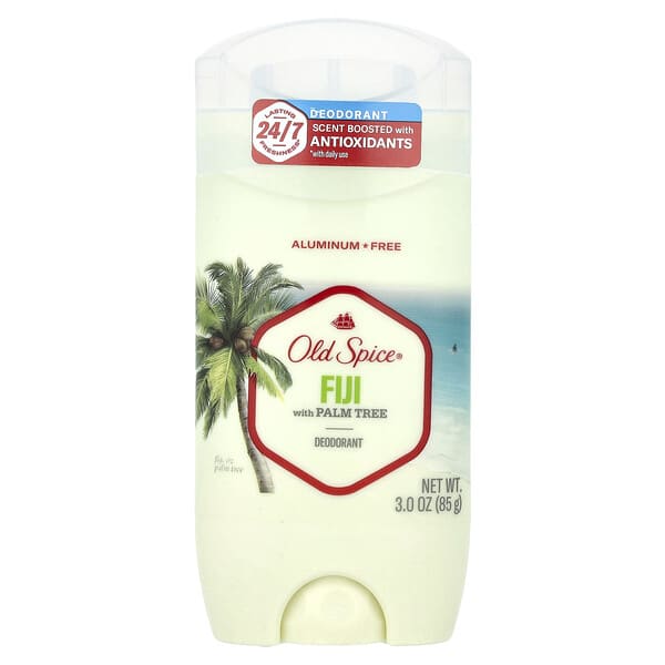 Old Spice, Дезодорант, фиджи с пальмой, 85 г (3 унции)