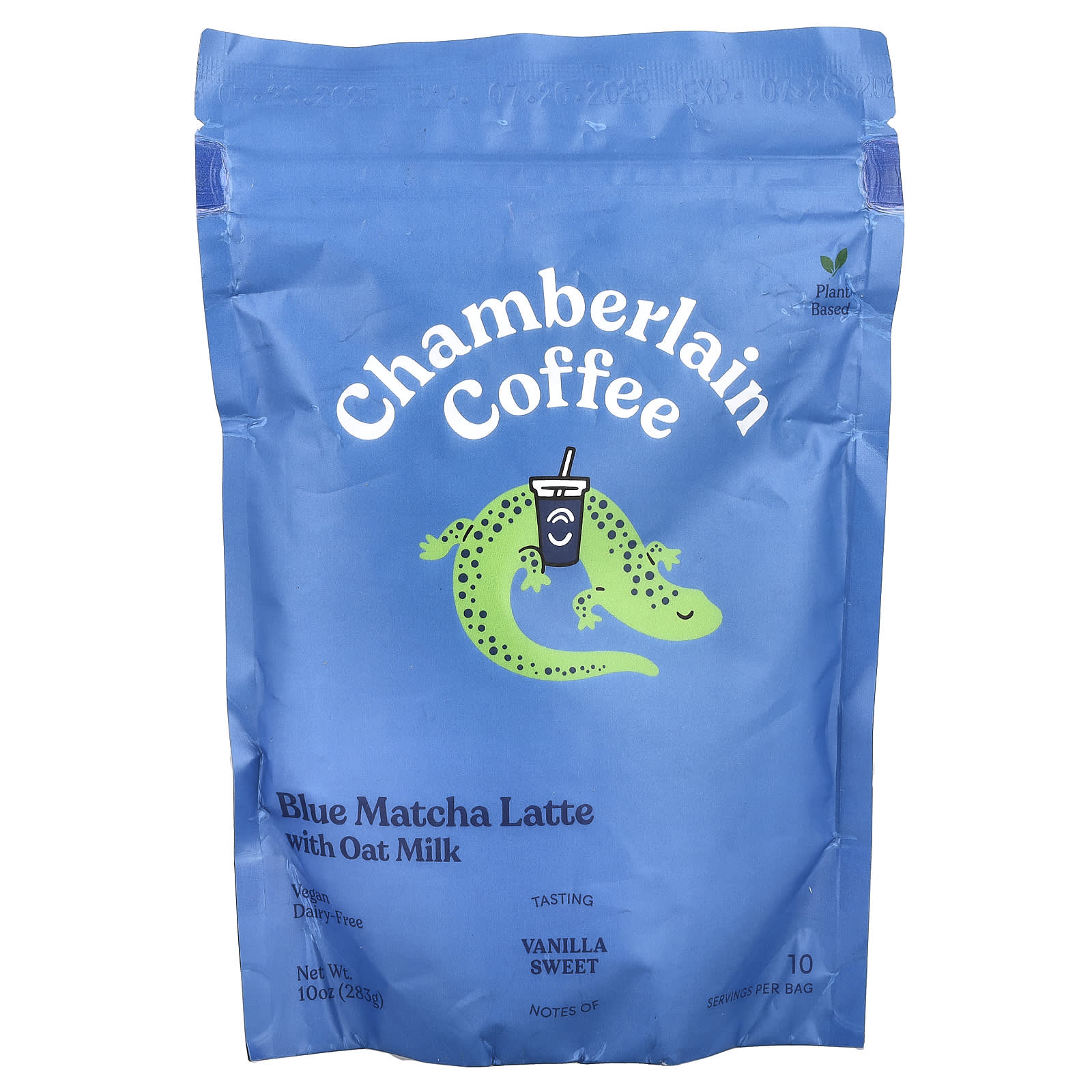 Chamberlain Coffee Латте синий матча с овсяным молоком 283 г 10 унций 3590₽