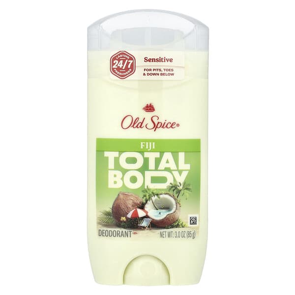 Old Spice, Fiji Total Body, дезодорант-стик, 85 г (3 унции)