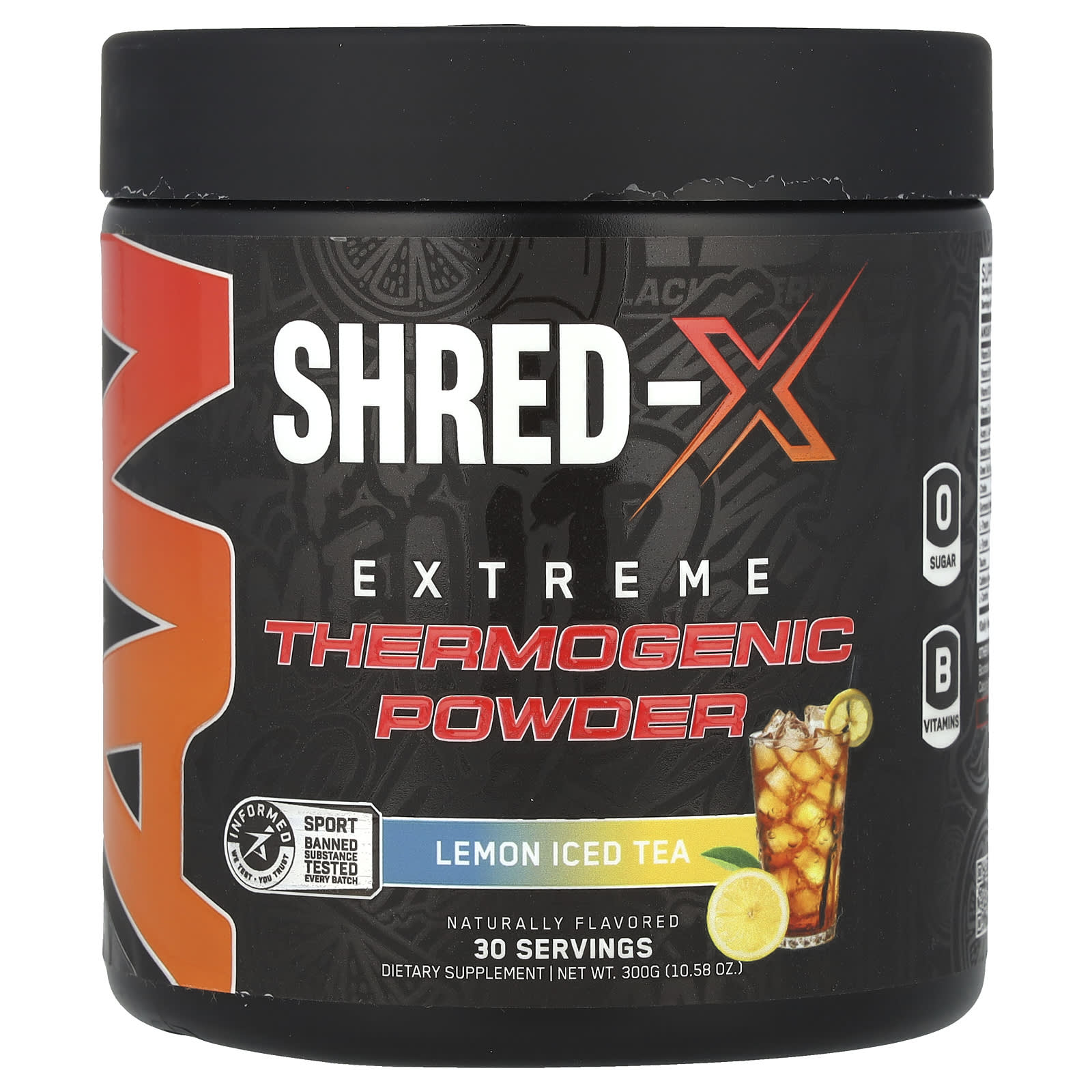 ABE Shred-X Extreme Thermogenic Powder лимонный чай со льдом 300 г 1058 унции 6690₽