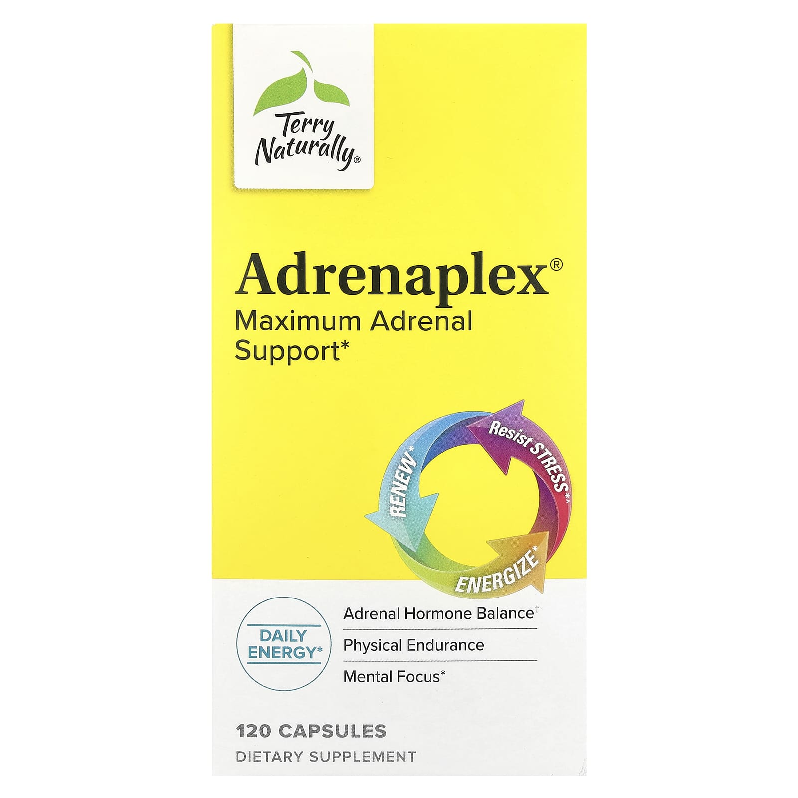 Terry Naturally Adrenaplex 120 капсул 7490₽