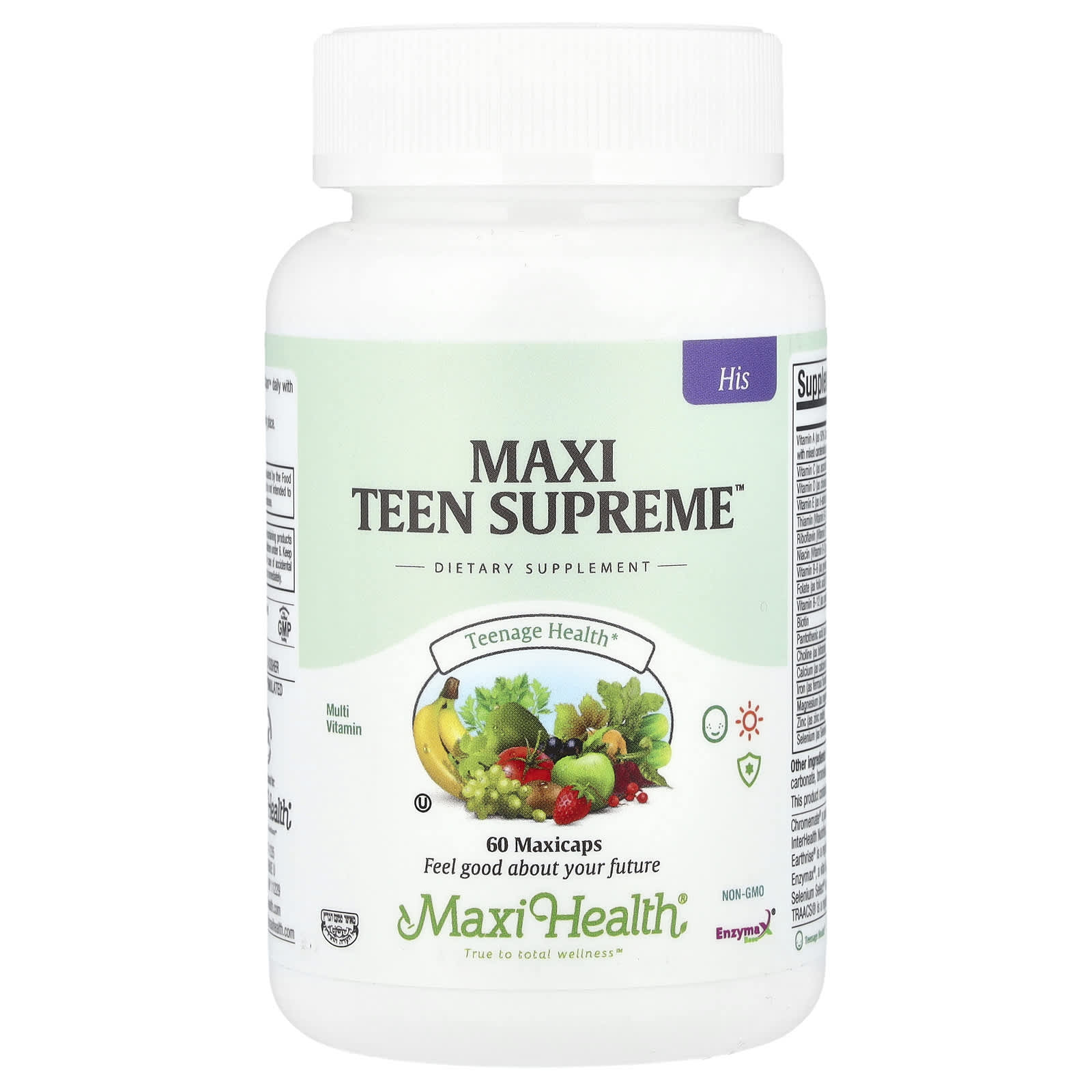 Maxi Health Maxi Teen Supreme для детей 60 капсул 3790₽