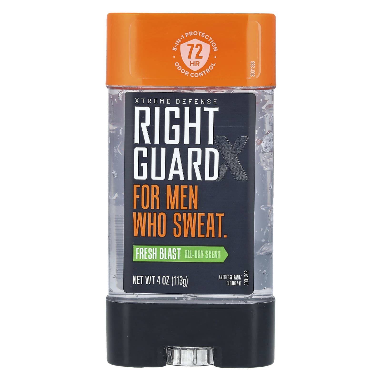 Right Guard Xtreme Defense антиперспирант дезодорант Fresh Blast 113 г 4 унции 1790₽