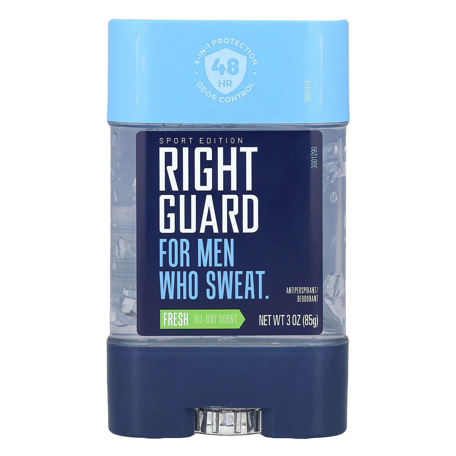 Right Guard, Sport Edition, антиперспирант / дезодорант, свежий, 85 г (3 унции)