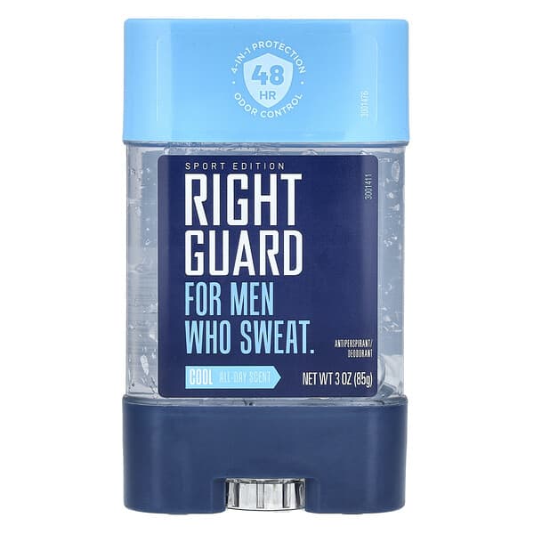 Right Guard, Sport Edition, антиперспирант / дезодорант, охлаждающий, 85 г (3 унции)