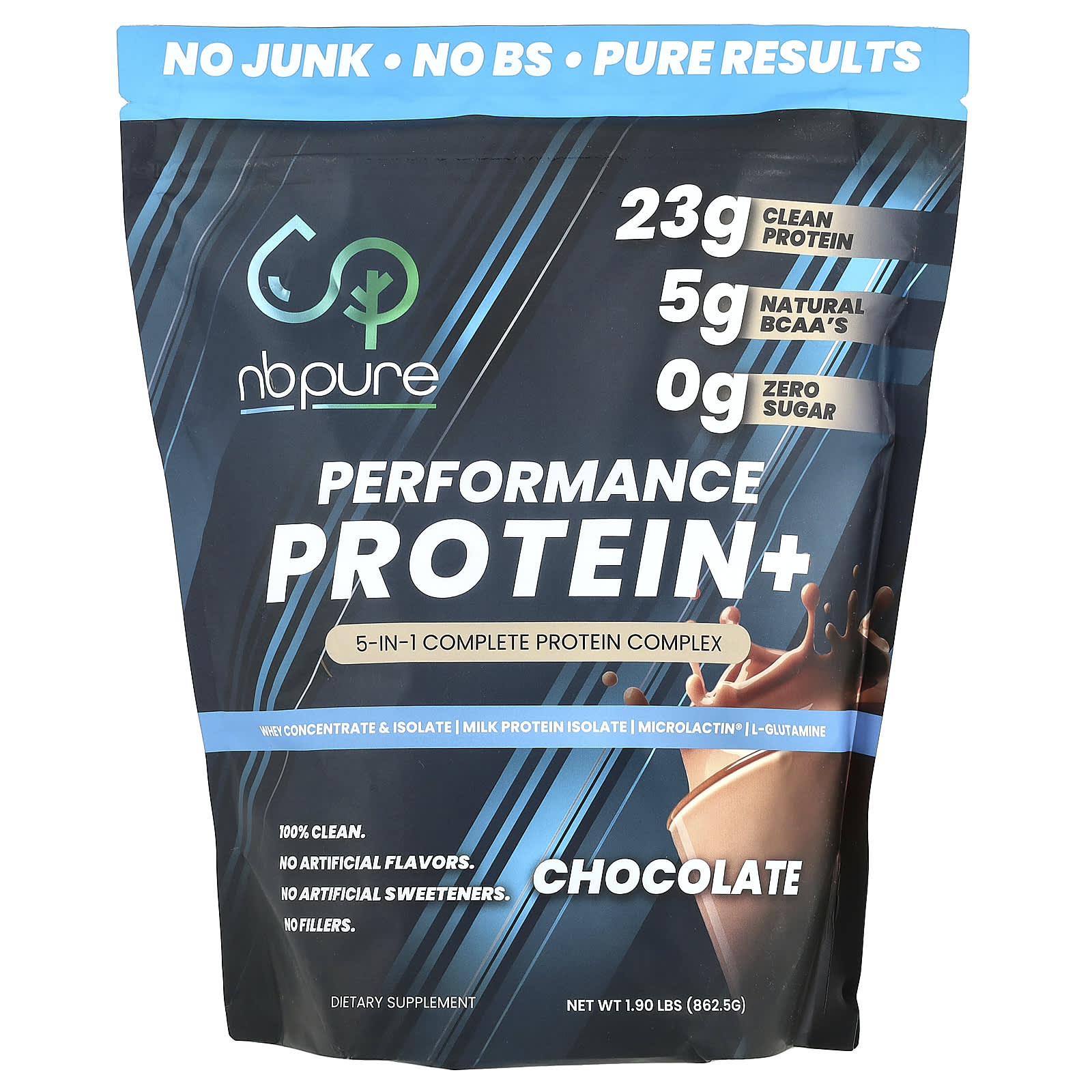 NB Pure Performance Protein шоколад 8625 г 19 фунта 12390₽