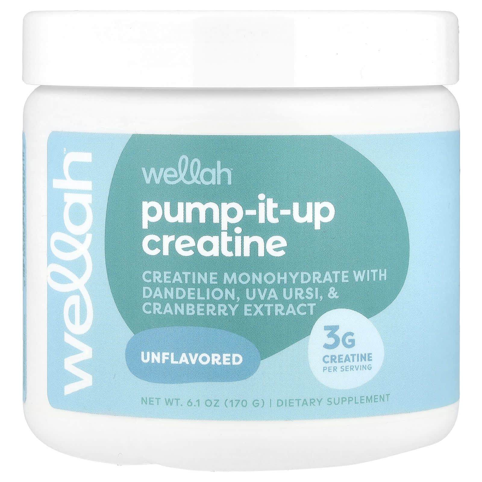 Wellah Pump-It-Up-Creatine без добавок 170 г 61 унции 3190₽