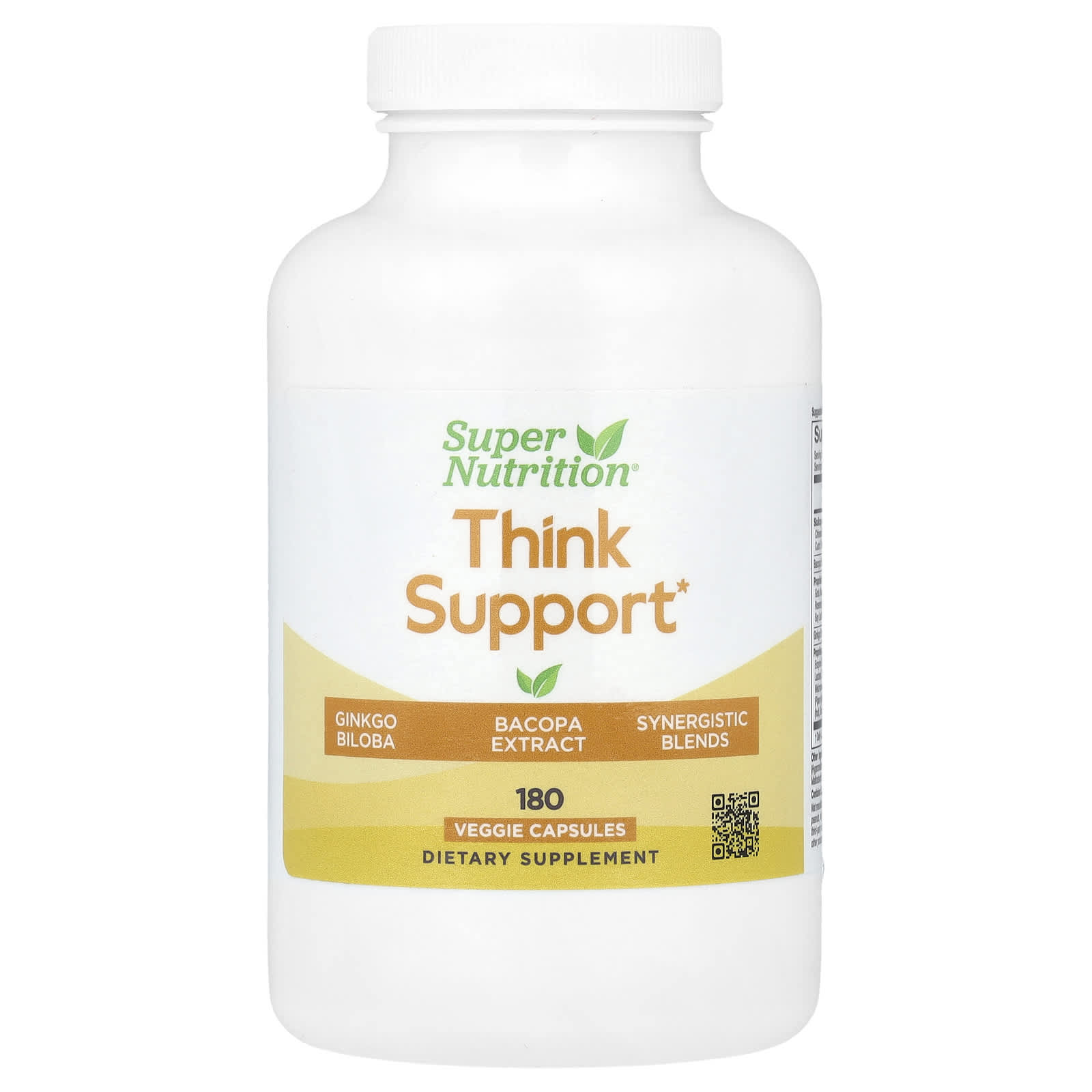 Super Nutrition Think Support 180 растительных капсул 9690₽