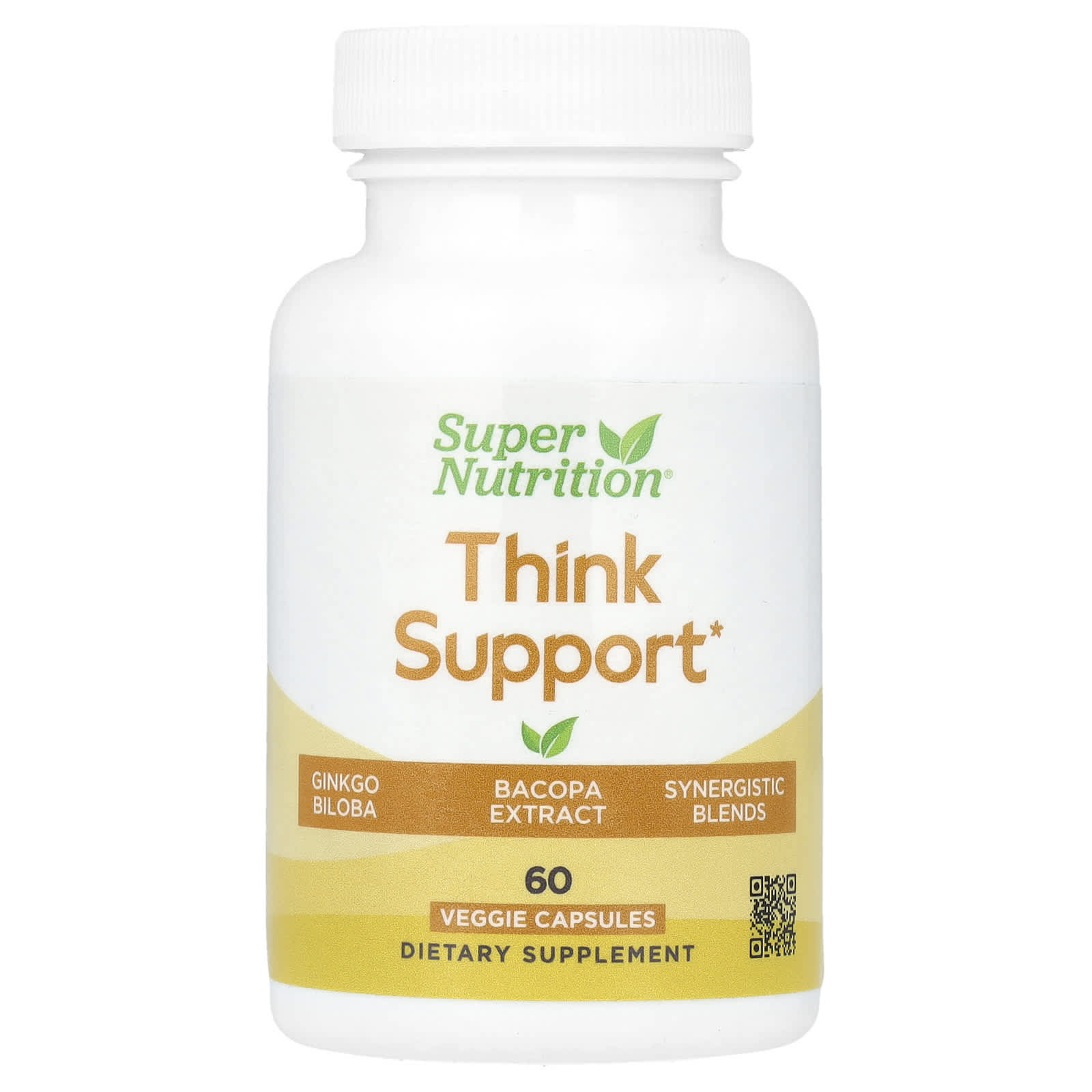 Super Nutrition Think Support 60 растительных капсул 3390₽