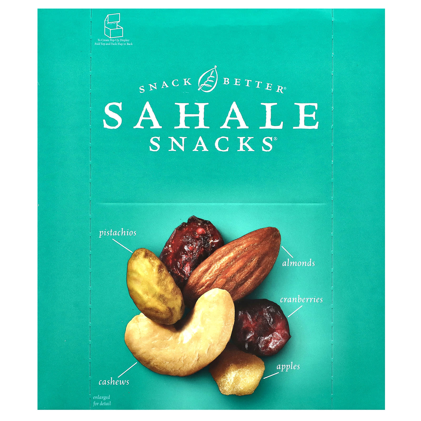 Sahale Snacks смесь орехов и сухофруктов классические фрукты и орехи 9 пакетиков по 425 г 15 унции 3390₽