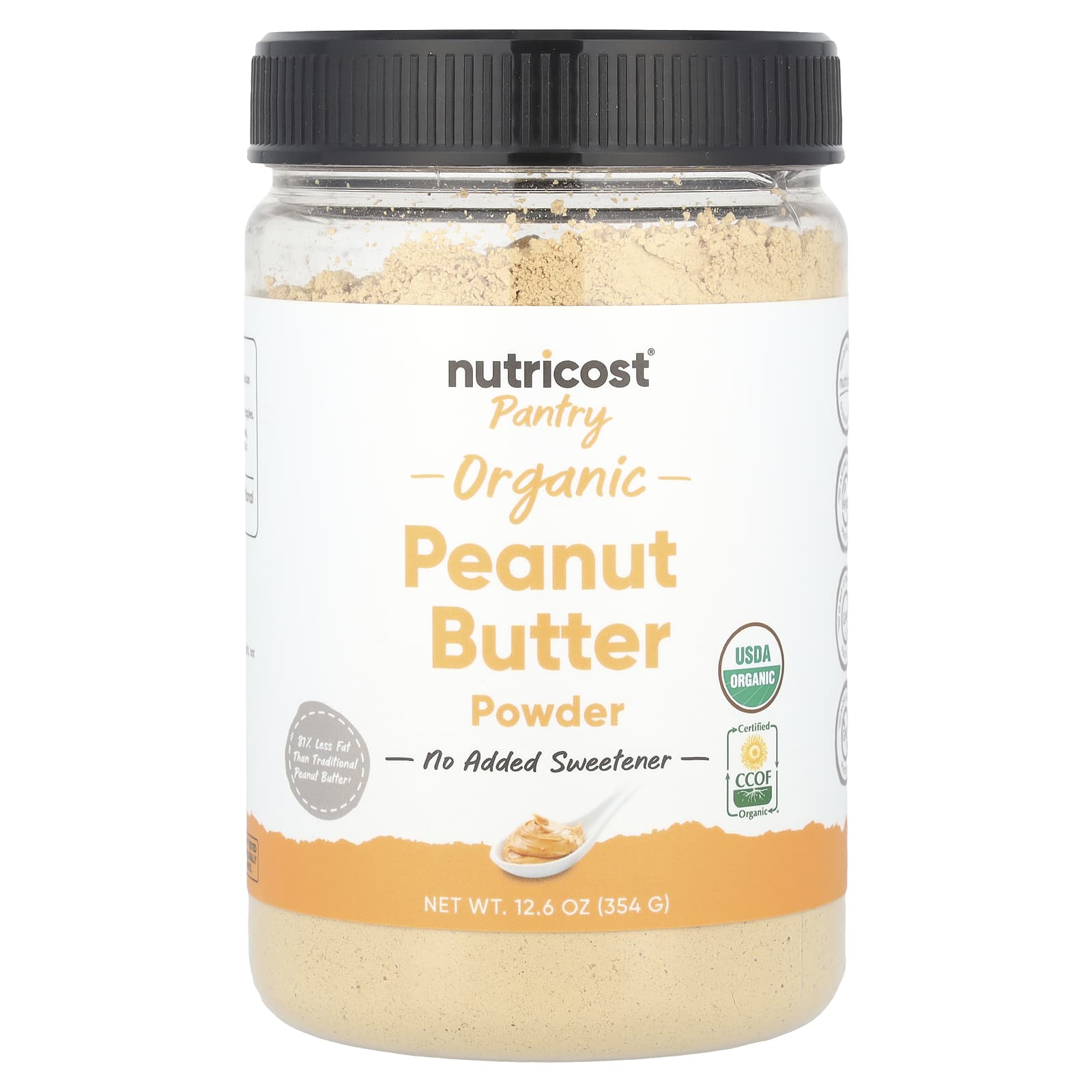 Nutricost Pantry органическое арахисовое масло в порошке 354 г 126 унции 2790₽