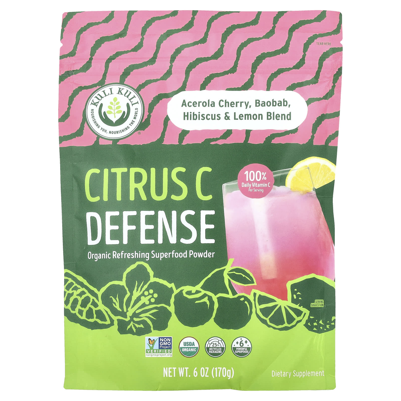 Kuli Kuli Citrus C Defense 170 г 6 унций 2990₽