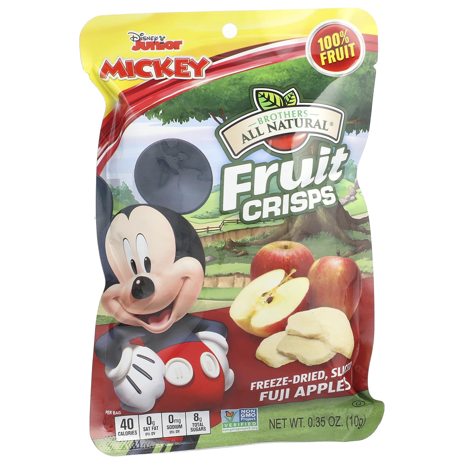 Brothers-All-Natural Fruit Crisps Fuji Apple Disney Junior 10 г 035 унции 1390₽