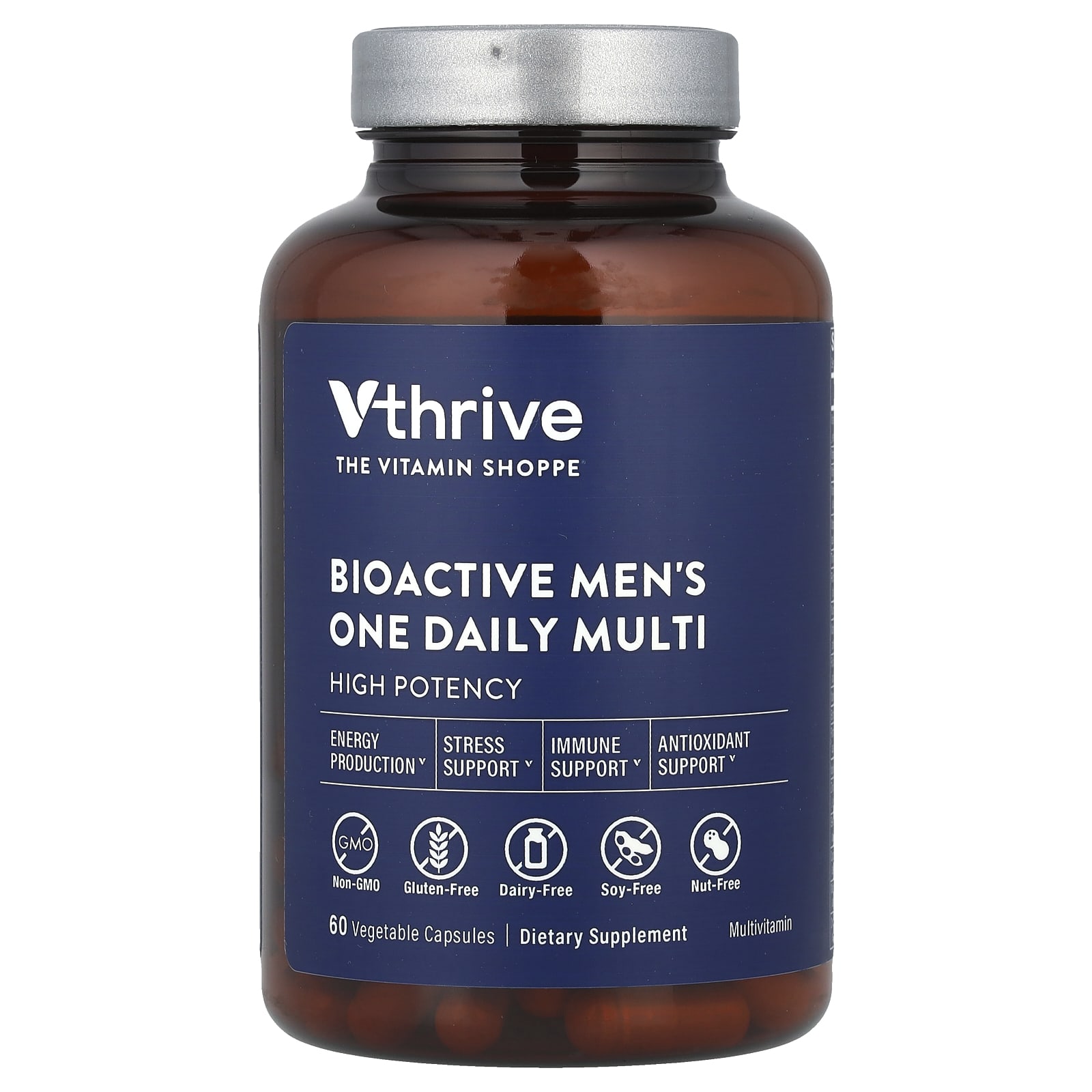 Vthrive Bioactive Mens One Daily Multi 60 растительных капсул 7190₽