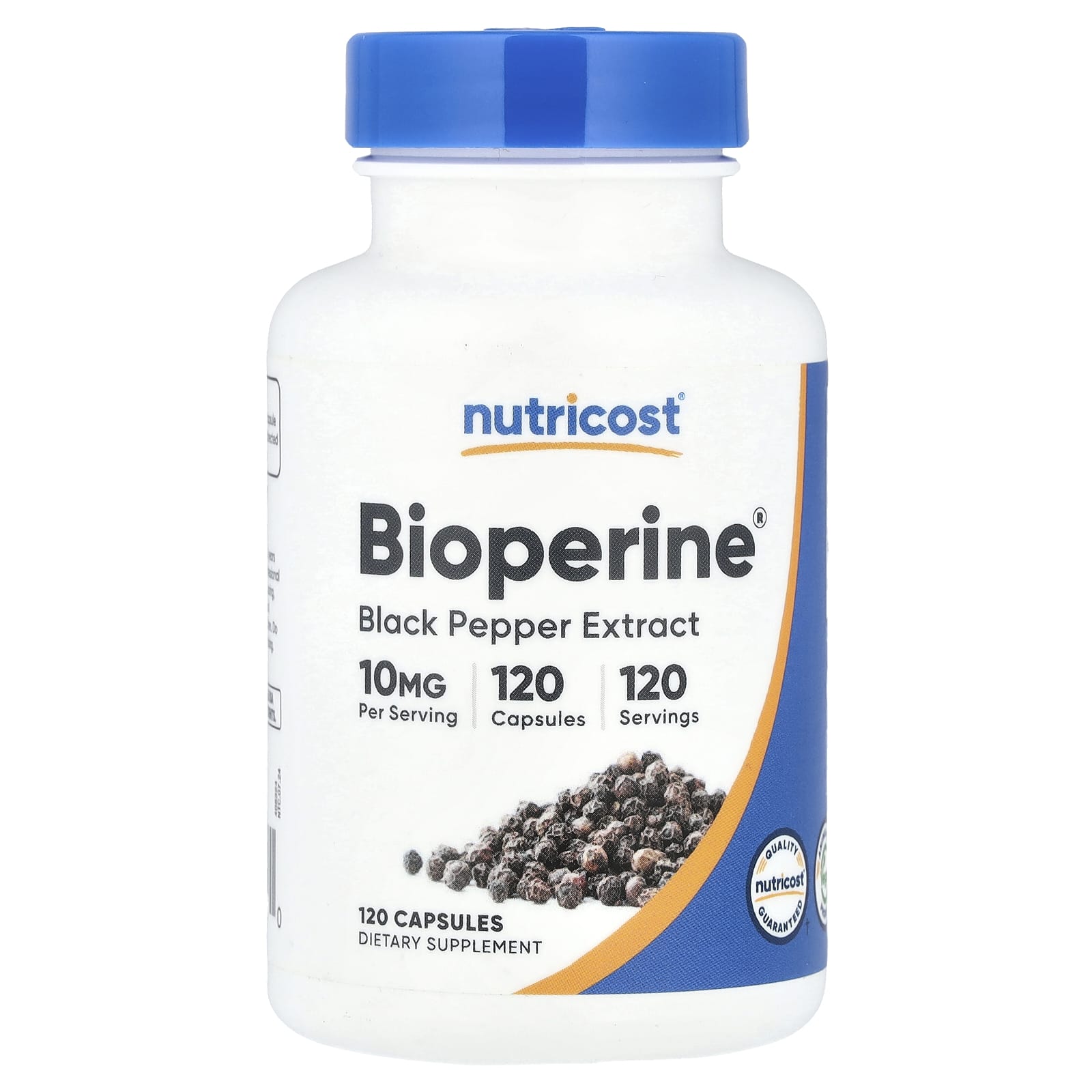 Nutricost Bioperine 10 мг 120 капсул 2490₽