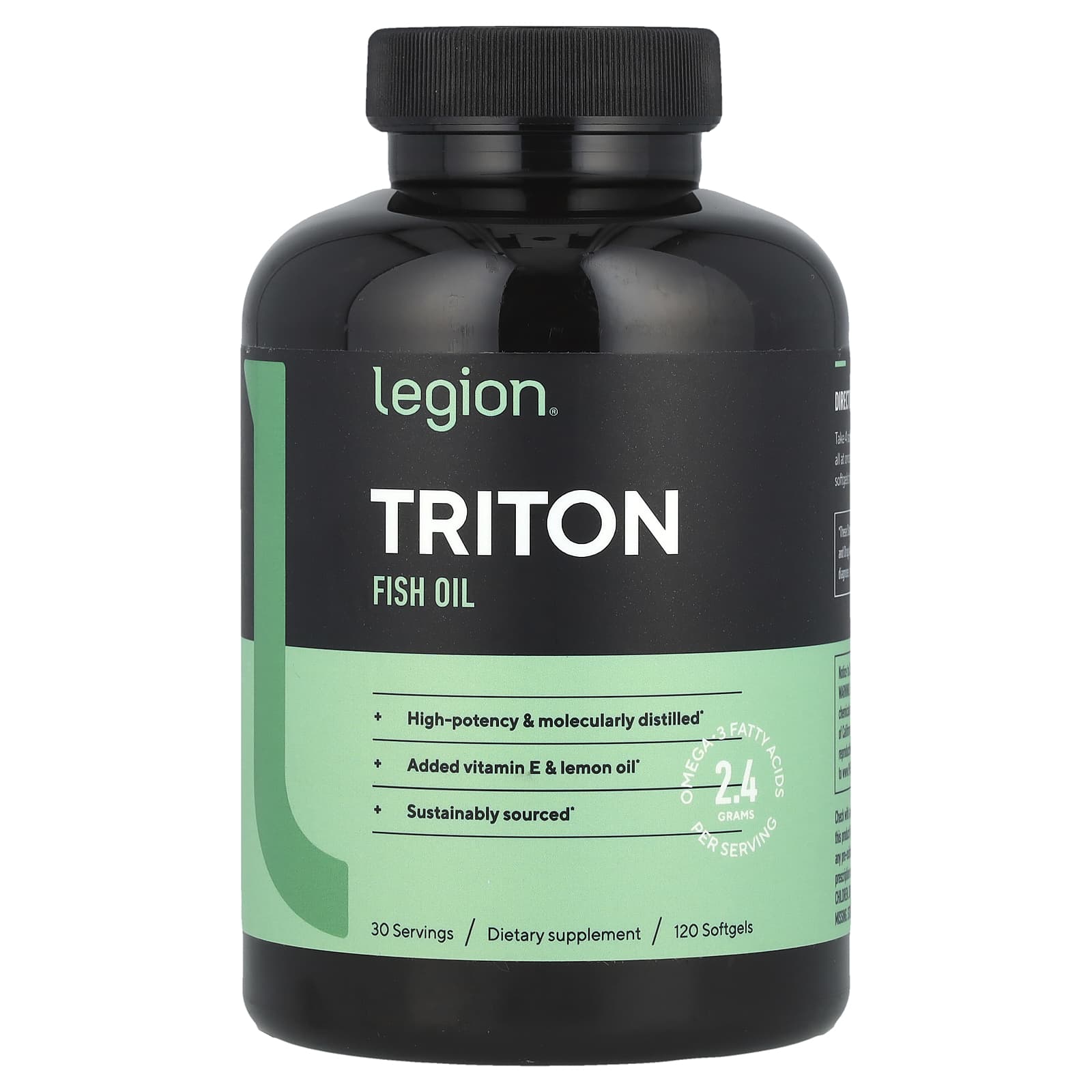 Legion Athletics Рыбий жир Triton 120 мягких таблеток 9490₽