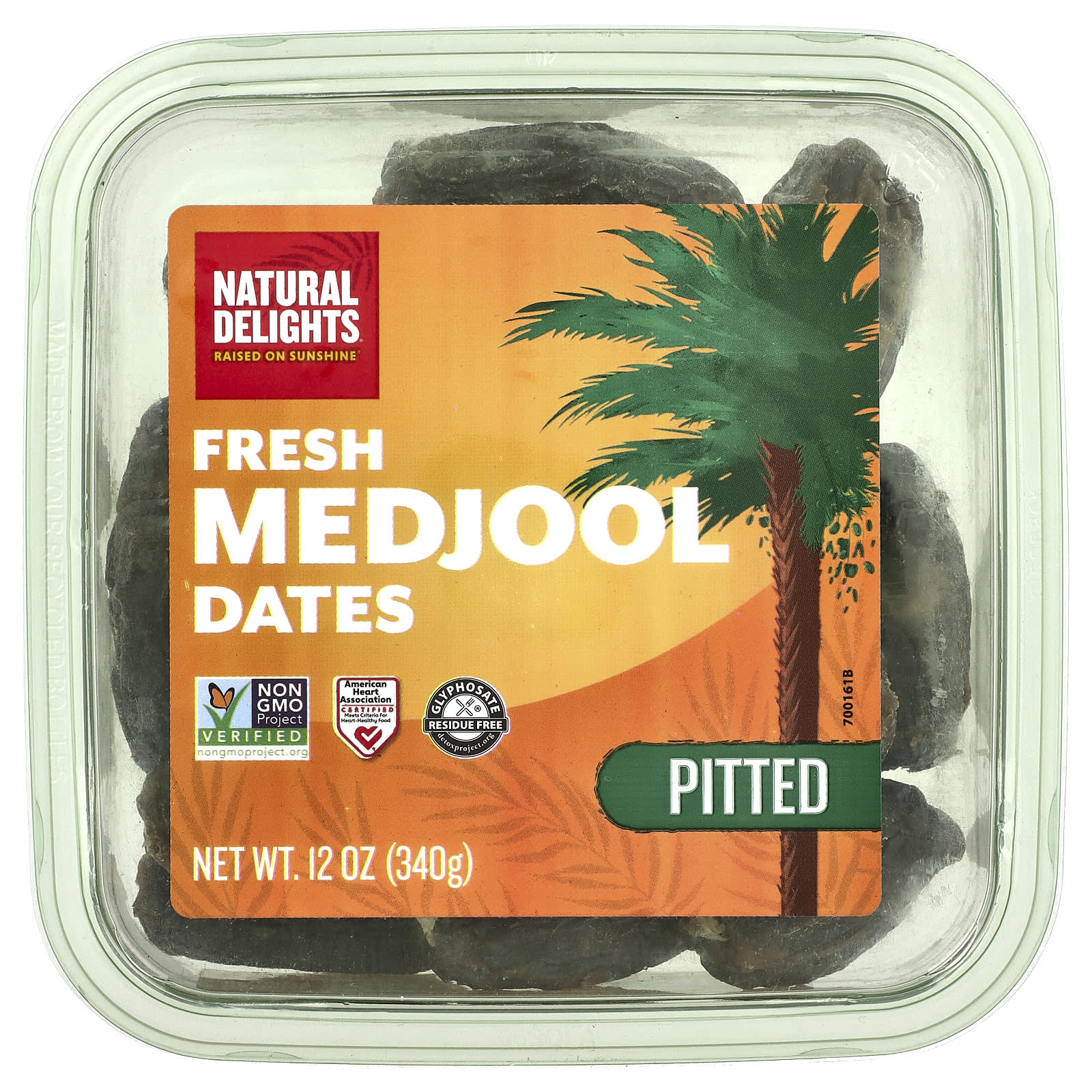 Natural Delights Свежие финики Medjool без косточек 340 г 12 унций 1990₽