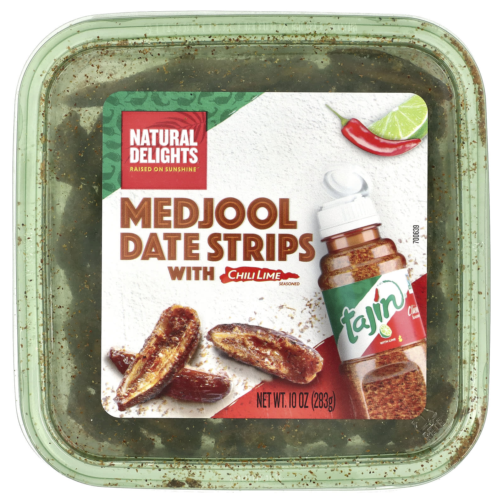 Natural Delights Полоски для финика Medjool с лаймом и чили Tajin 283 г 10 унций 1890₽