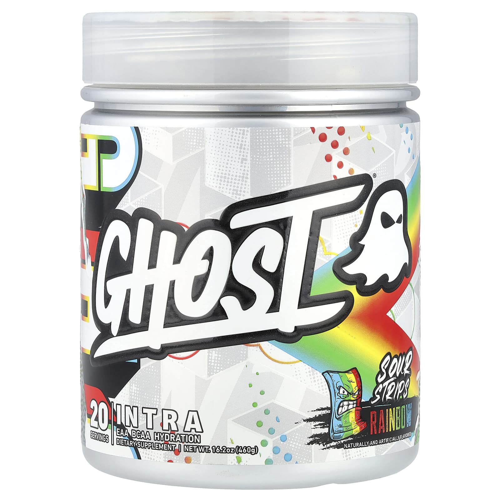 Ghost Intra кисло-радужные полоски 460 г 162 унции 7590₽