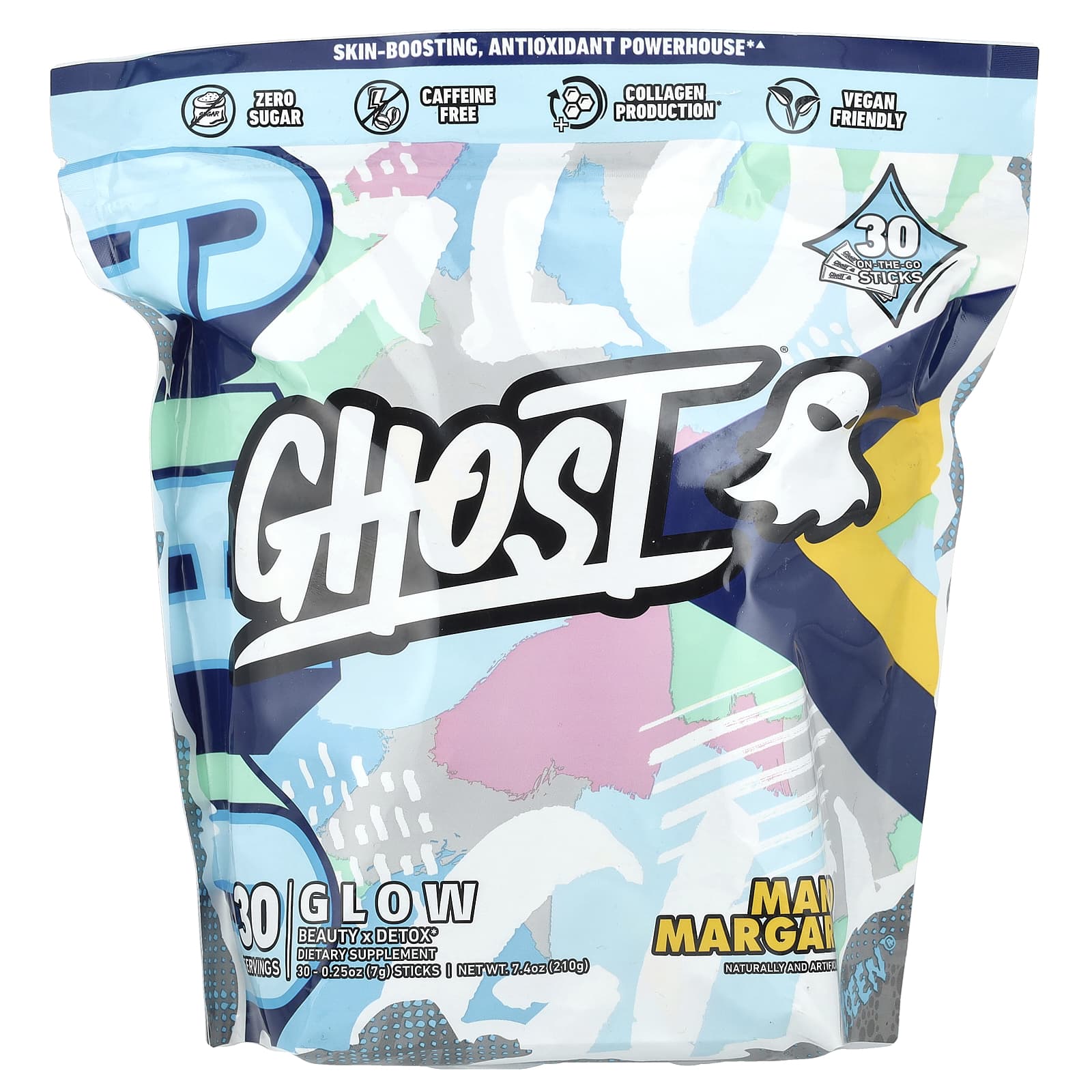 Ghost Glow манго и маргарита 30 палочек по 7 г 025 унции 9490₽