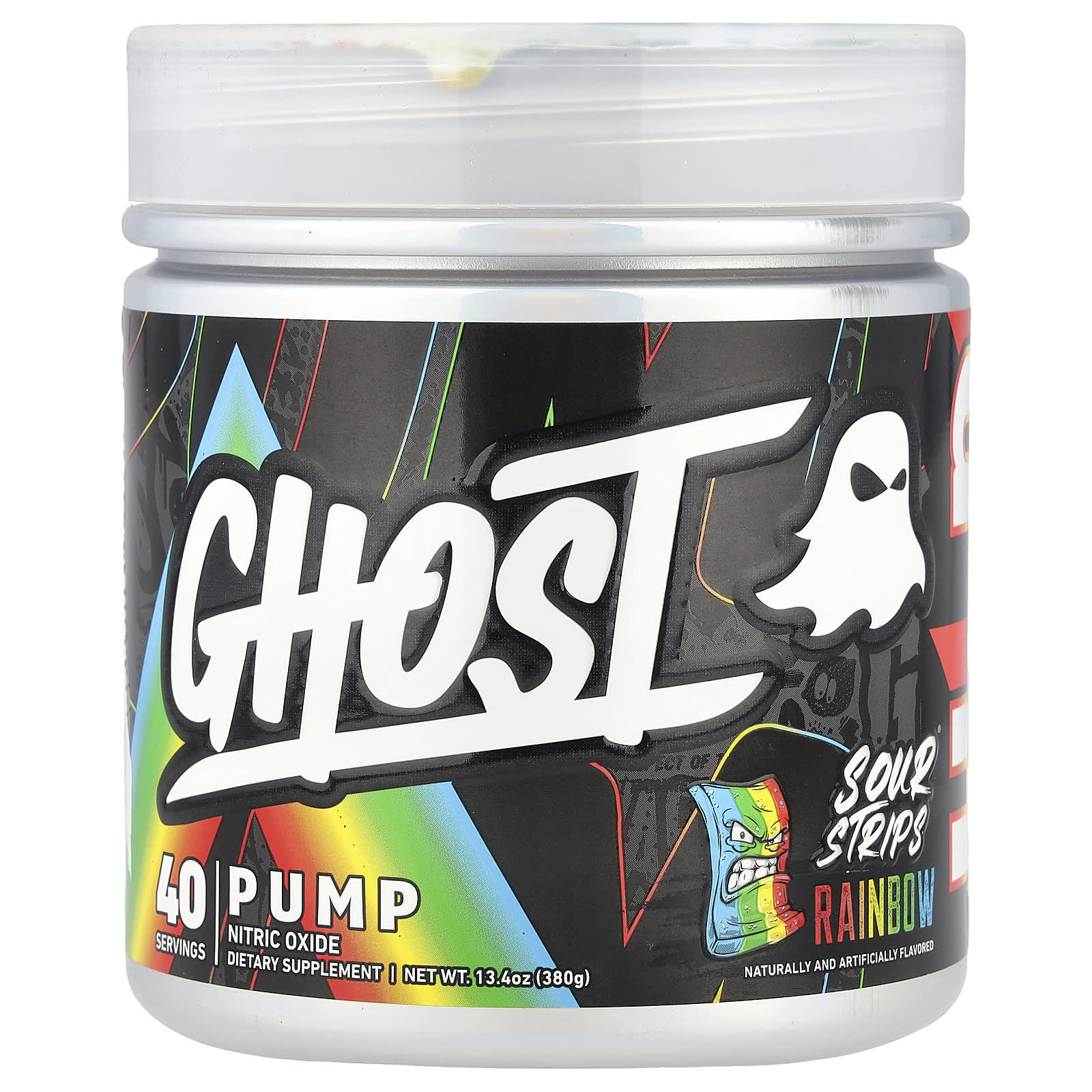 Ghost Pump Sour Strips Rainbow 380 г 134 унции 7590₽