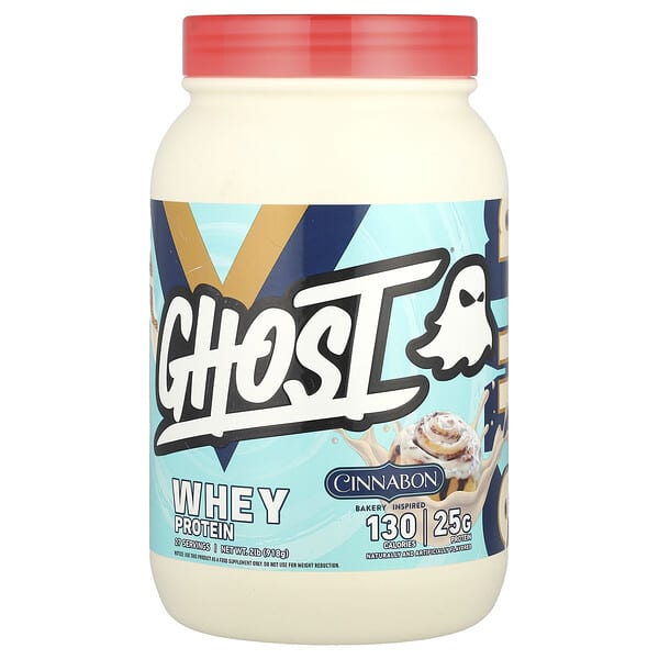 Ghost, Порошок из сывороточного протеина, Cinnabon®, 918 г (2 фунта)