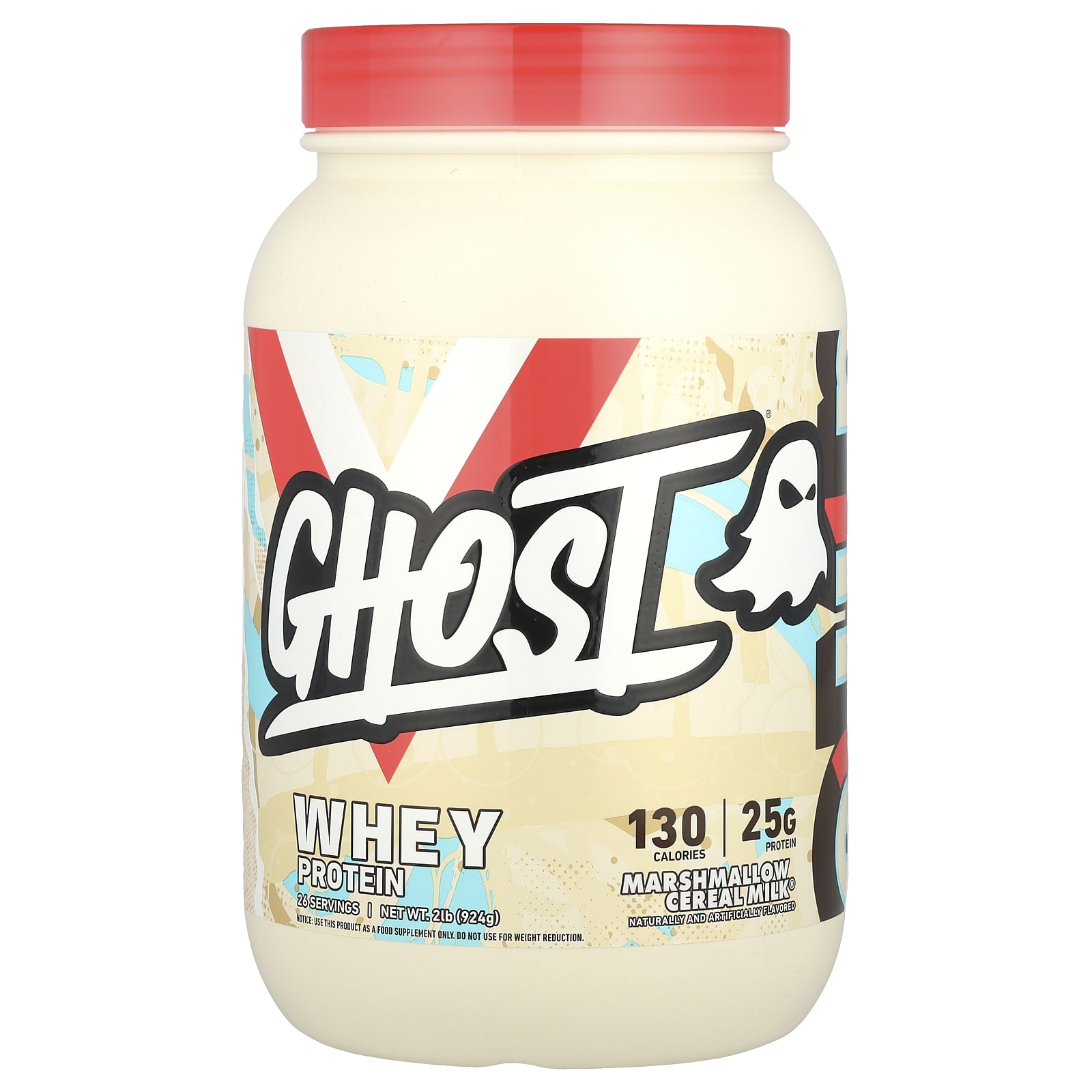 Ghost Whey Protein Marshmallow Cereal Milk 924 г 2 фунта 9490₽
