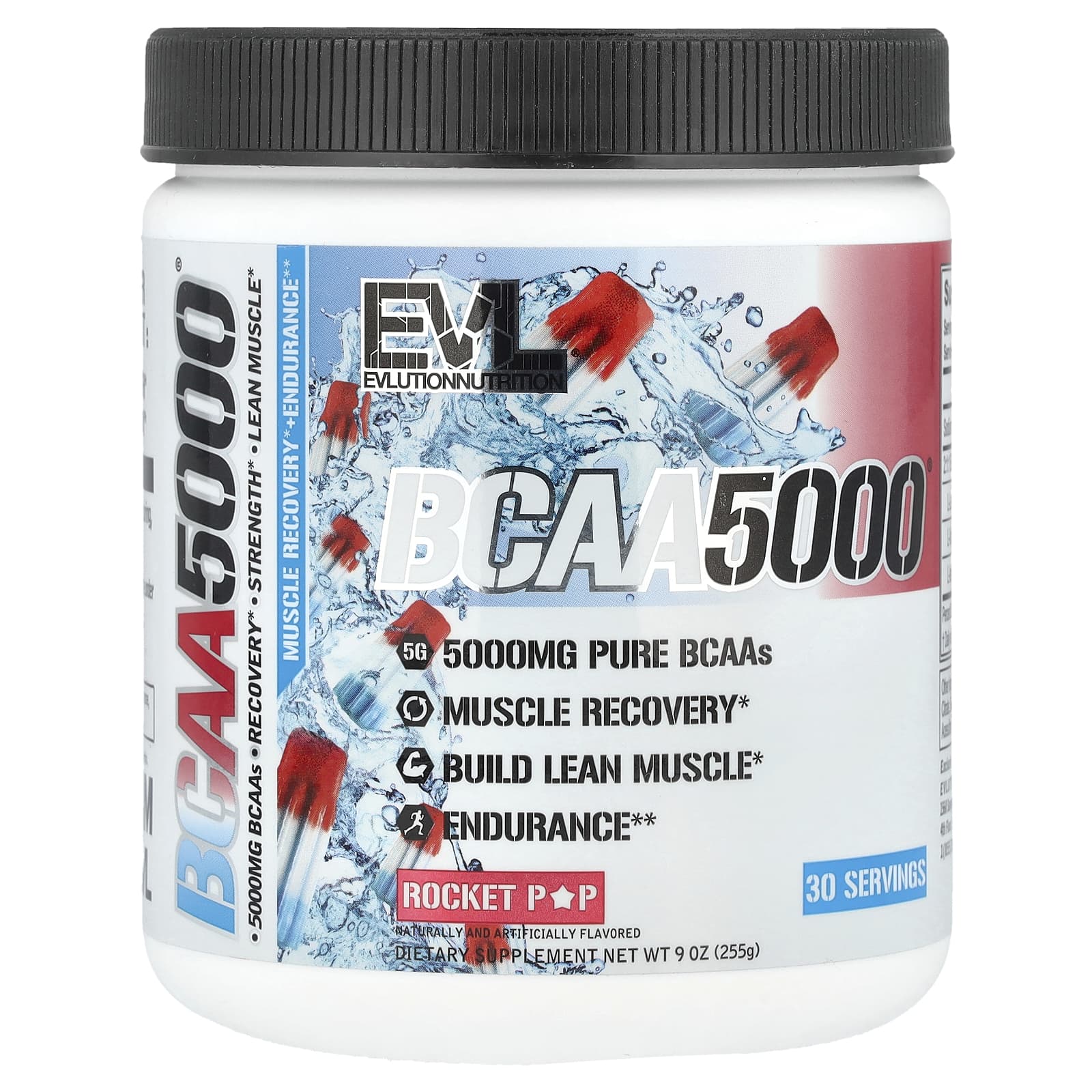 EVLution Nutrition BCAA5000 Rocket Pop 255 г 9 унций 2990₽