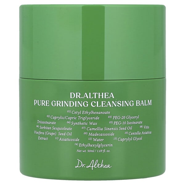 Dr. Althea, Очищающий бальзам Pure Grinding, 50 мл (1,69 жидк. Унции)