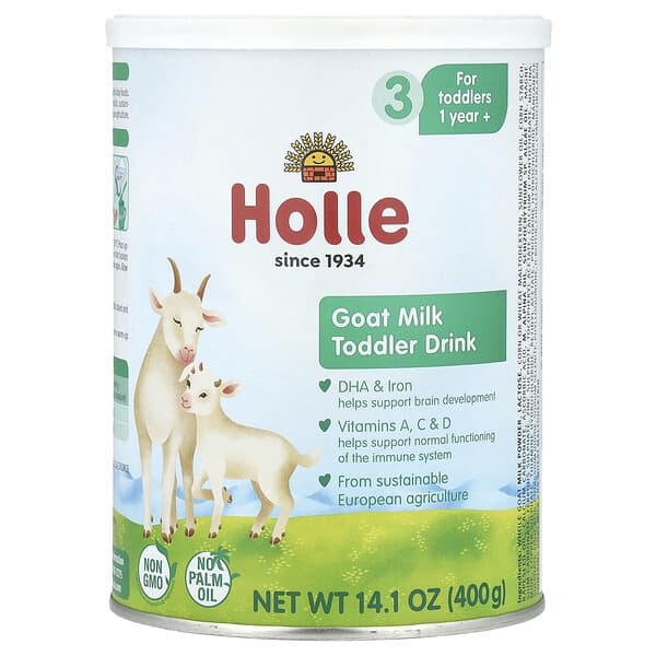 Holle, Напиток из козьего молока, для детей от 1 года, 400 г (14,1 унции)