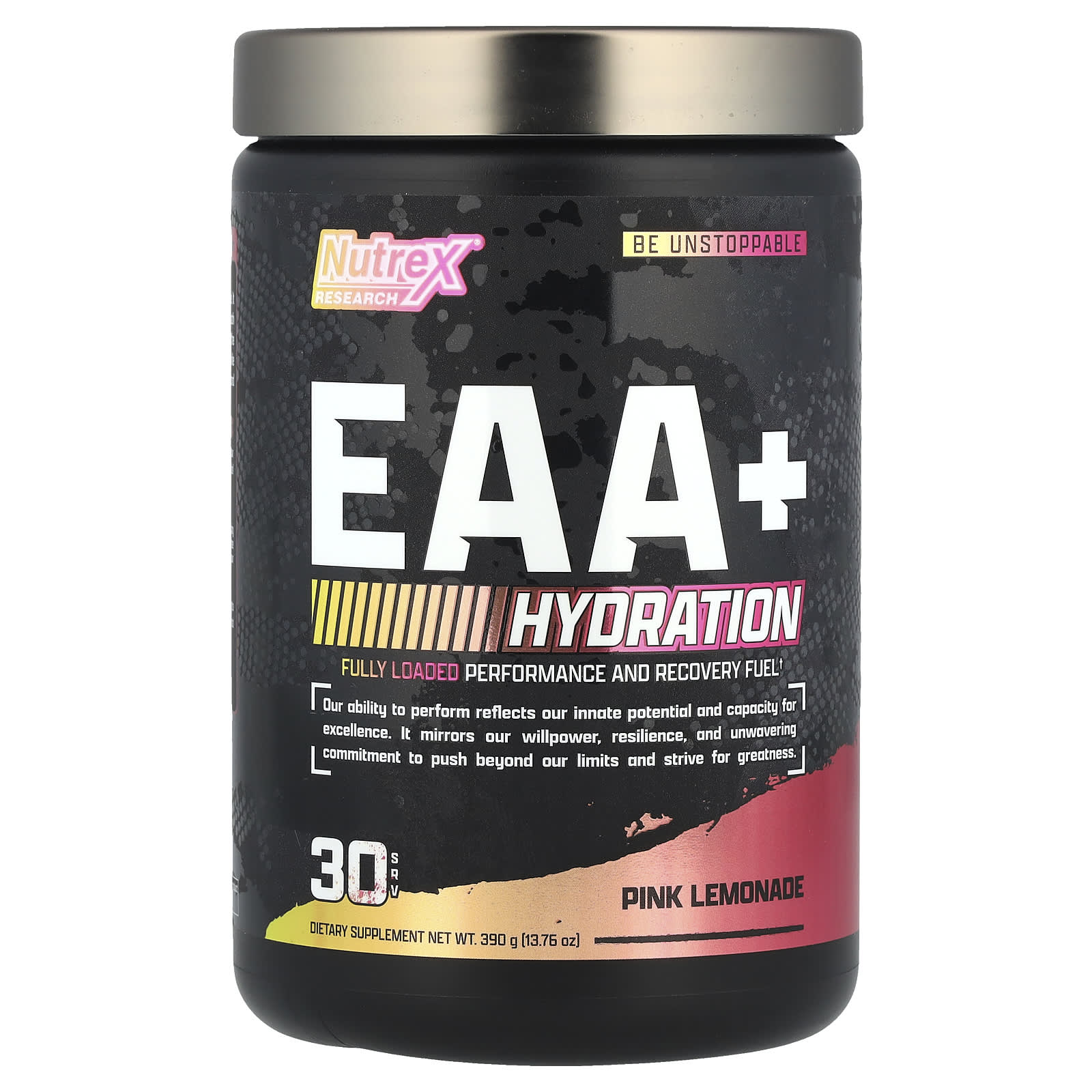 Nutrex Research EAA Hydration розовый лимонад 390 г 1376 унции 5690₽