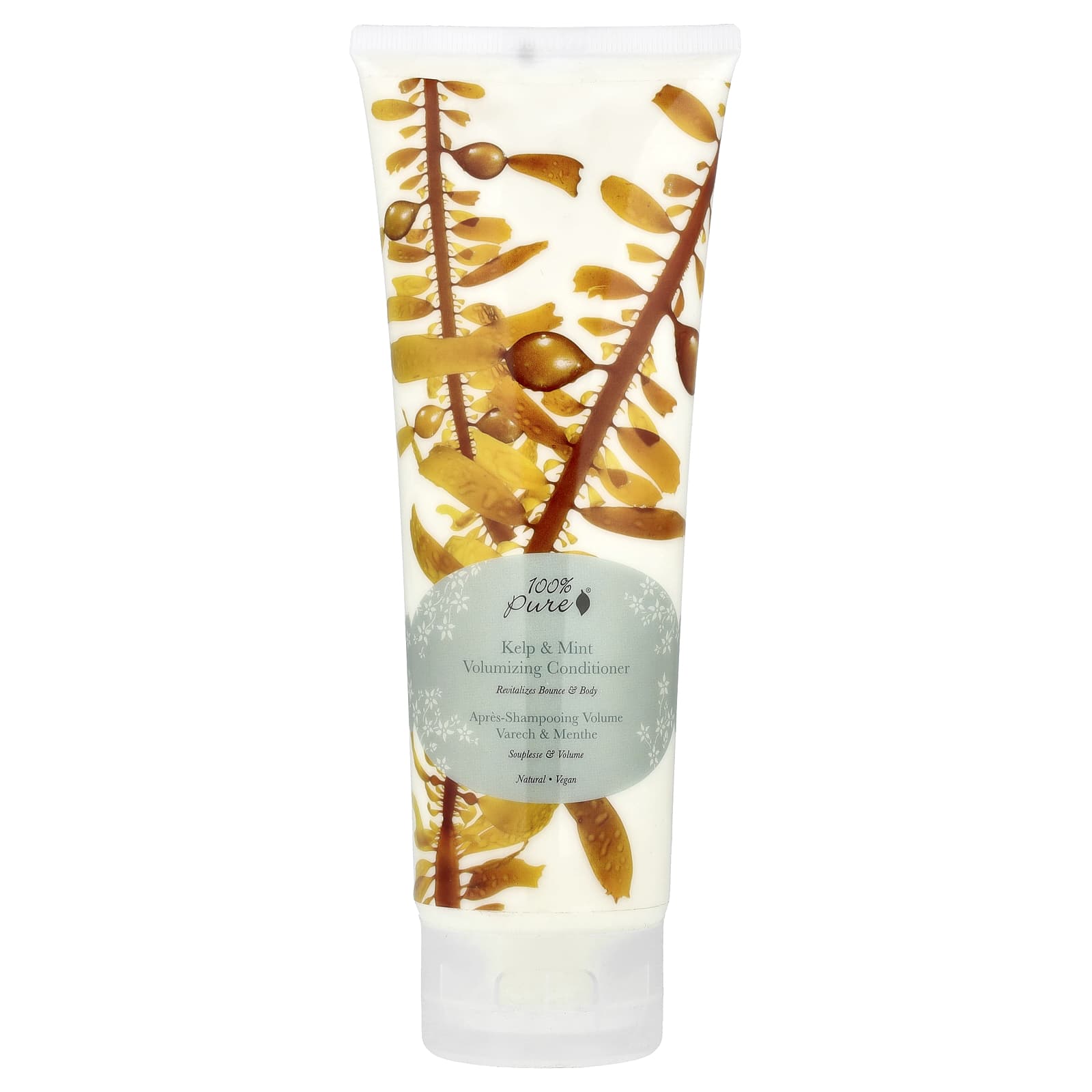 100PercentPure, Кондиционер для увеличения объема Kelp - Mint, 236 мл (8 жидк. Унций)