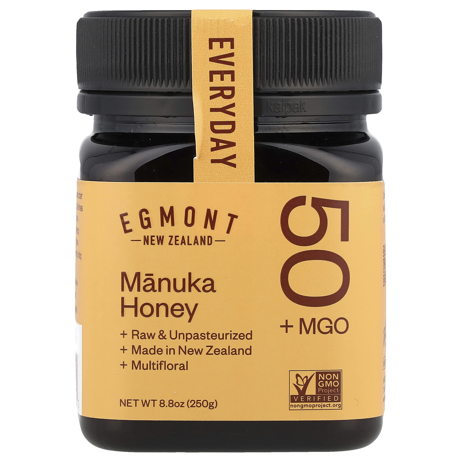 Egmont Honey Мед манука необработанный и непастеризованный MGO 50 250 г 88 унции 1990₽