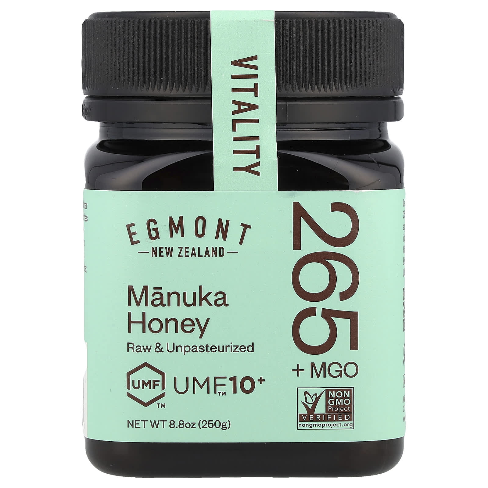 Egmont Honey Мед манука необработанный и непастеризованный UMF 10 MGO 265 250 г 88 унции 3790₽