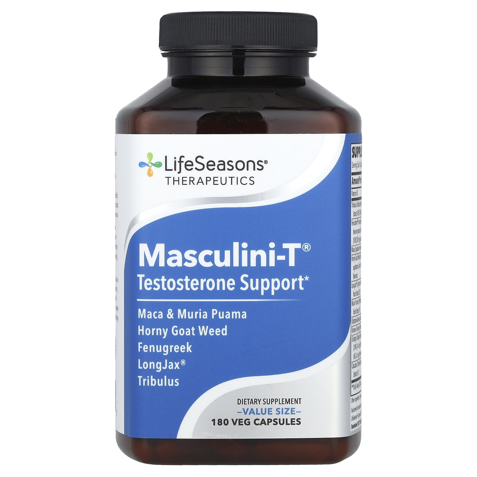 LifeSeasons Therapeutics Masculini-T поддержка тестостерона 180 растительных капсул 12490₽