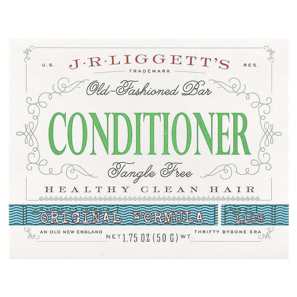 J.R. Liggett's, Old Fashioned Conditioner Bar, Original Formula, 50 г (1,75 унции)