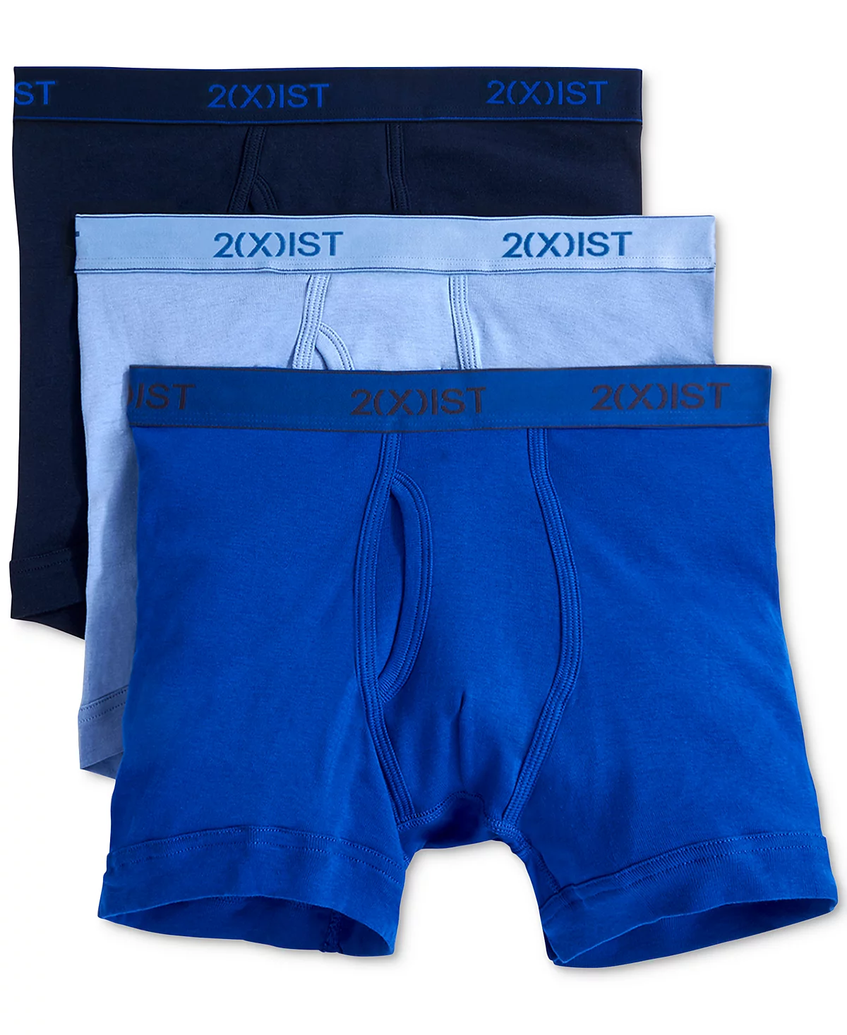 2xist Mens Underwear Essentials Boxer Brief 3 Pack 7390₽