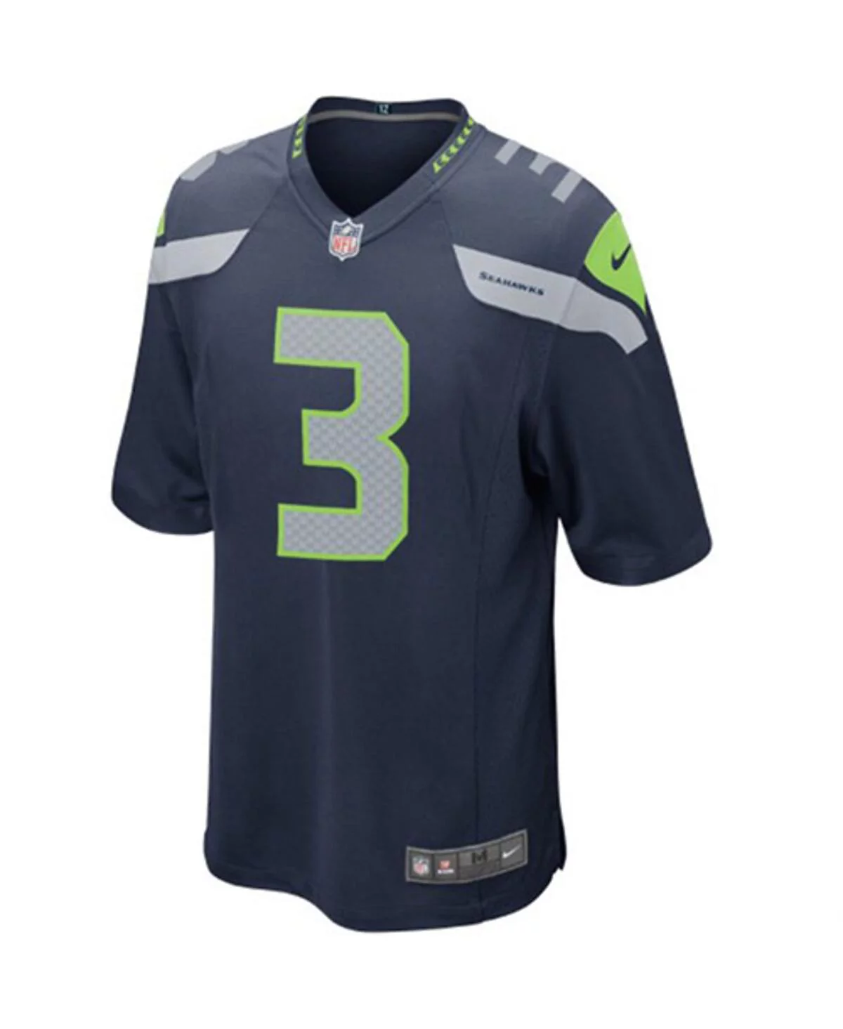 Игровая майка Nike Kids' Russell Wilson Seattle Seahawks для больших мальчиков (8-20) navy