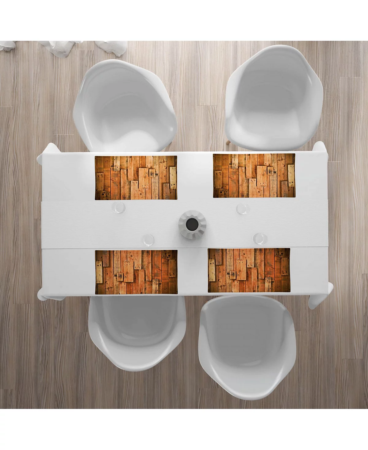 Ambesonne Wooden Place Mats Set of 4 9690₽