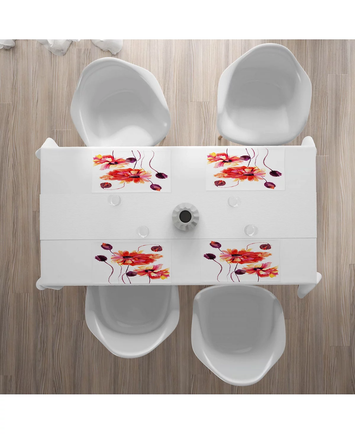 Ambesonne Floral Place Mats Set of 4 9690₽