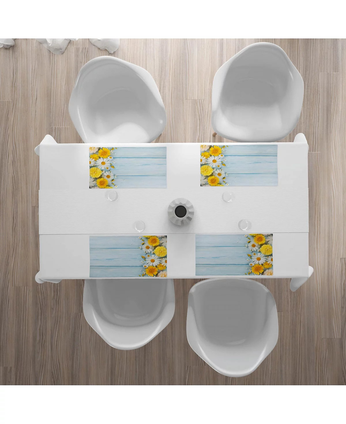 Ambesonne Flower Place Mats Set of 4 9690₽