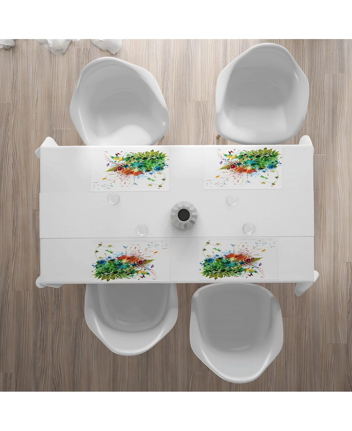 Ambesonne Watercolor Place Mats Set of 4 9690₽