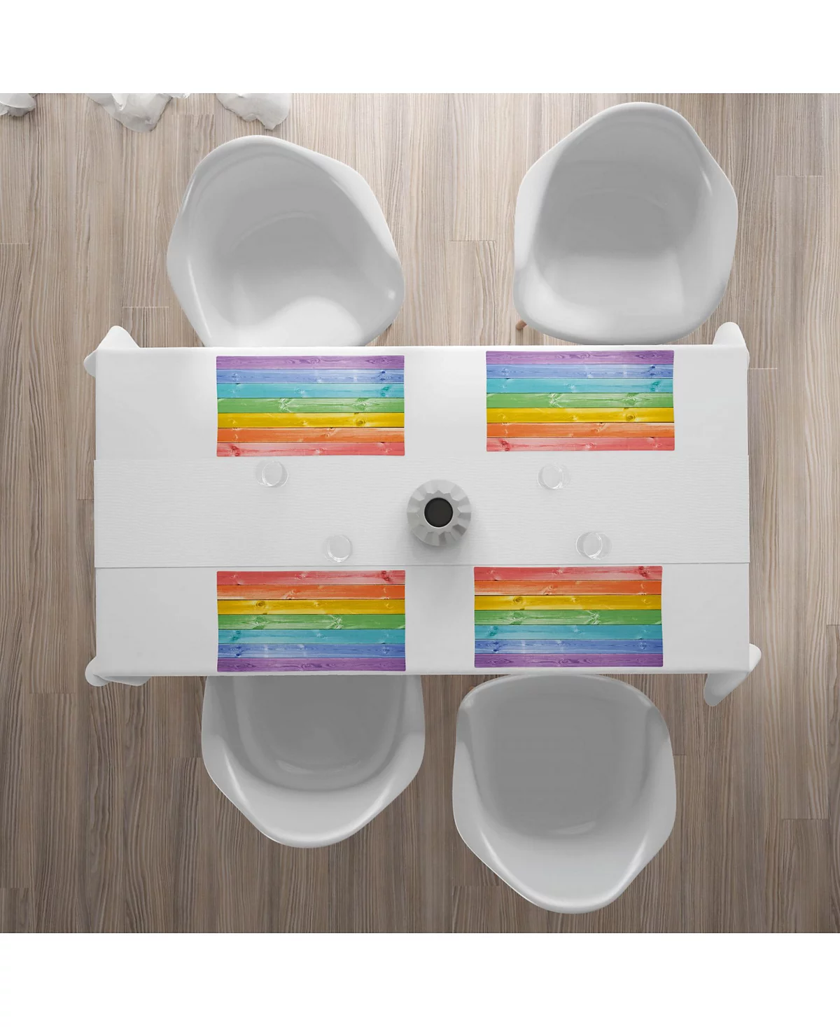 Ambesonne Pastel Place Mats Set of 4 9690₽